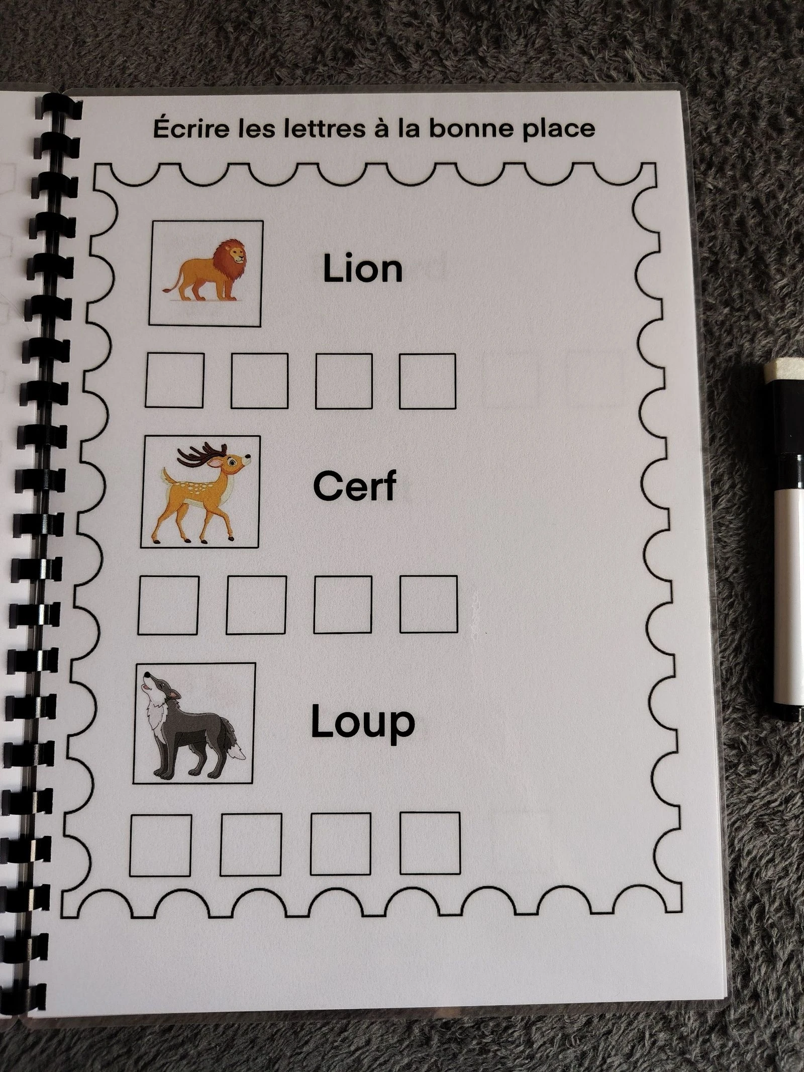 Livro de atividades para aprender a escrever os animais – photo 4